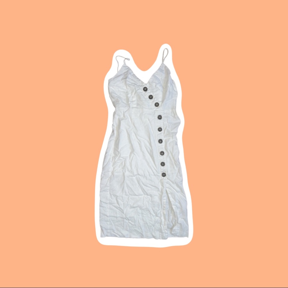 Forever 21 XS White Summer Dress